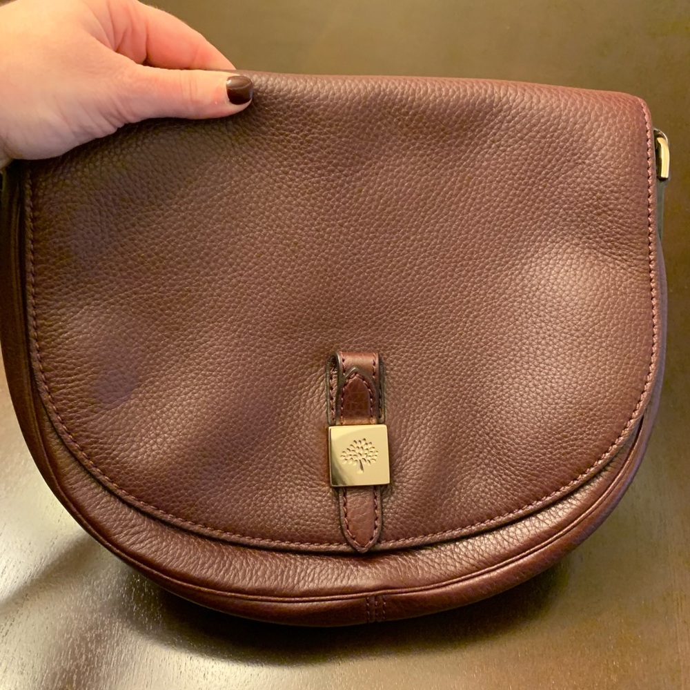 Mulberry Tessie Crossbody-Oxblood